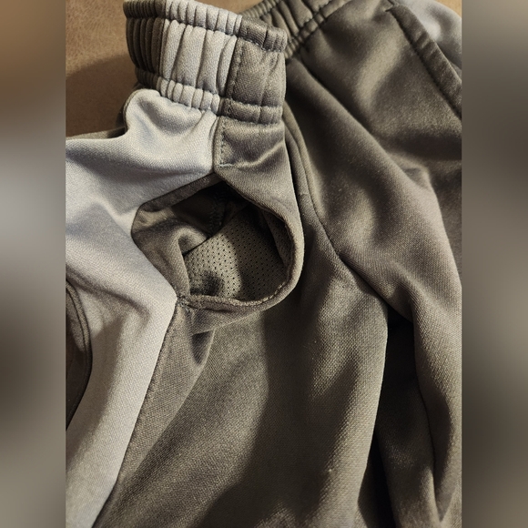 SOLD - Nike Gray Sweatpants with Elastic Waistband - Picture 3 of 4